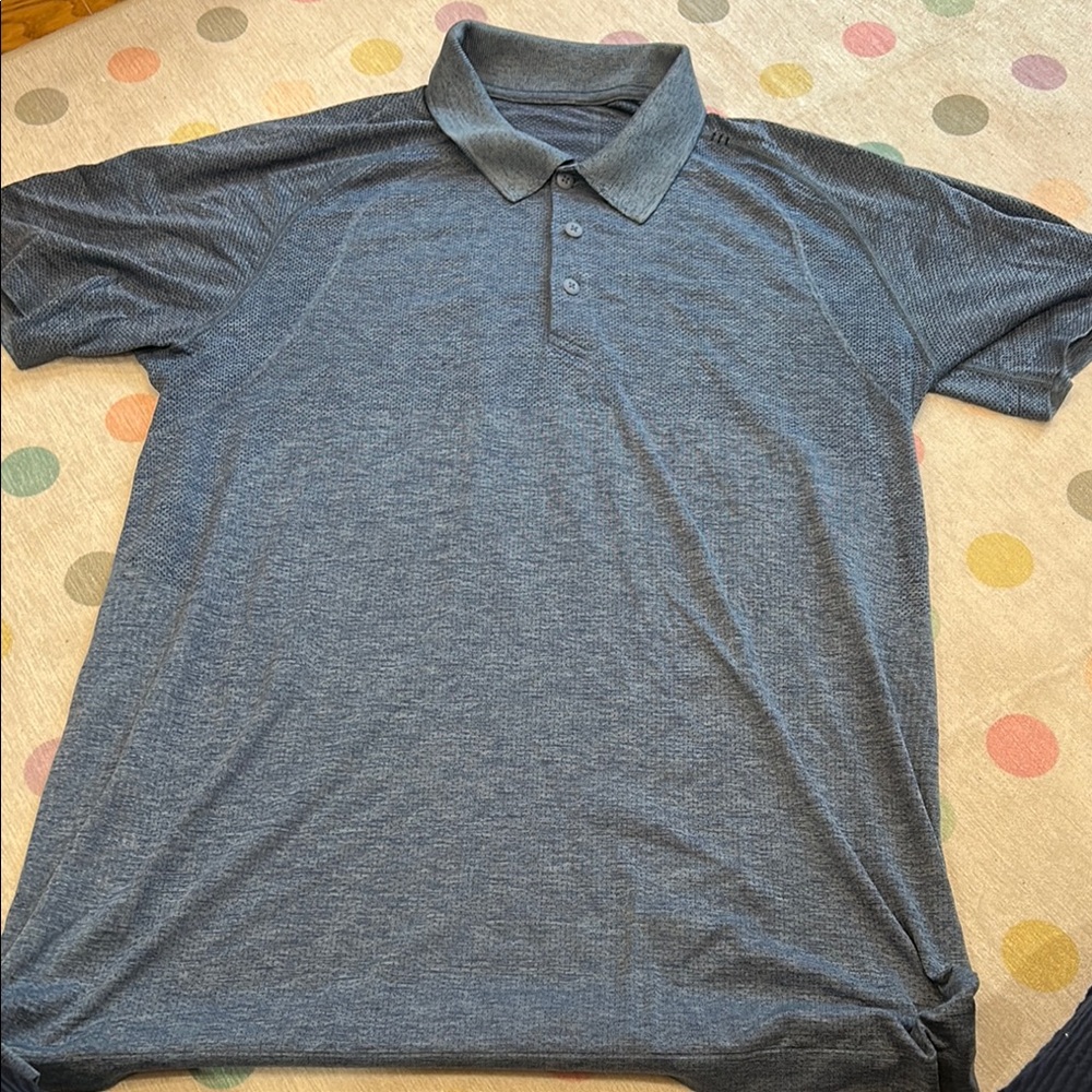 Men's Blue Polo Shirt